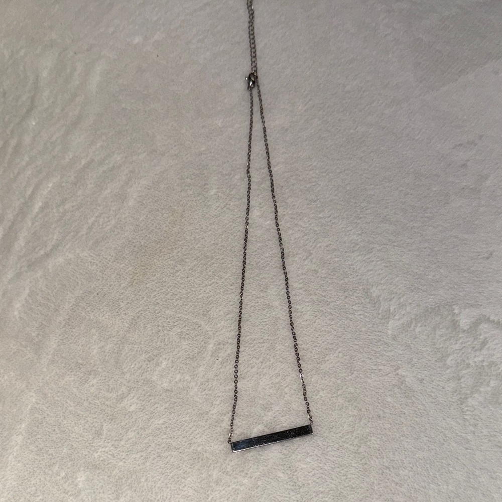 Tocara silver necklace
